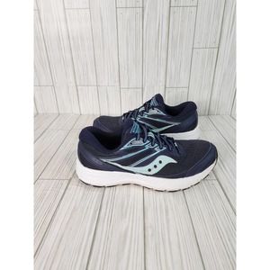 Women's Navy/Aqua Saucony Cohesion 13 running Shoes Size 7.5